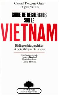 Guide des recherches sur le Viêtnam