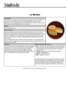 Les fiches fromages
