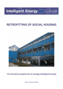 Retrofitting of social housing