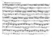 Partition complète, Variations on a Minuet by Corelli, C major, Snow, John