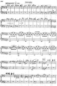 Partition Tableau 2 (closing dances, piano 4-mains), Puss-en-Boots