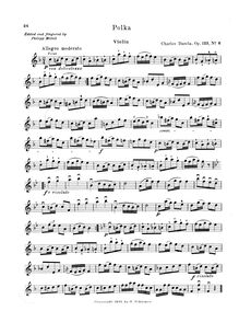 Partition de violon, Petite ecole de la mélodie, 20 petites pièces très faciles pour le violon avec accomp. de piano en 3 suites