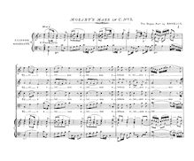 Partition complète, Missa brevis, Mass No.9 ; Spatzenmesse