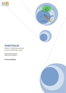 Portfolio 2009-2010. - PORTFOLIO