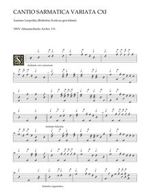 Partition complète, Burlaky  Variations, Turovsky-Savchuk, Roman