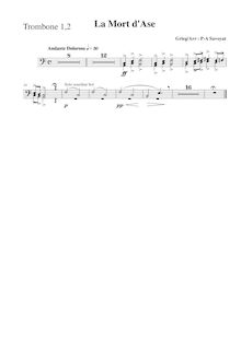 Partition Trombone 1/2, Peer Gynt  No.1, Op.46, Grieg, Edvard