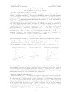 Universite de Nice Annee Departement de Mathematiques Licence MI SM 1e annee
