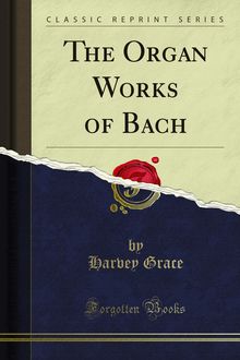 Organ Works of Bach