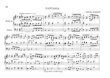 Partition complète, Fantasia, B♭ major, Bunnett, Edward