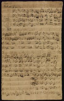 Partition complète, hautbois Concerto en G minor, G minor, Molter, Johann Melchior