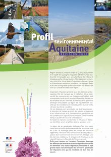Profil environnemental d Aquitaine. Révision 2010. : 2010_Plaquette