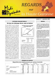 Le salaire annuel net perçu par les habitants de la Haute-Garonne : Regards n°3  