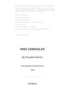 King Candaules