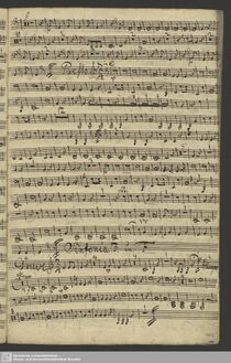 Partition cor 2, Symphony en F major, F major, Rosetti, Antonio