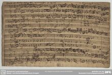 Partition complète, hautbois et basson Concerto en F major, F, Reichenauer, Antonín
