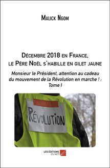 Décembre 2018 en France, le père Noël s habille en gilet jaune