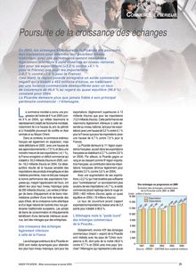 Chapitre "Commerce extérieur" extrait du Bilan économique et social - Picardie 2005