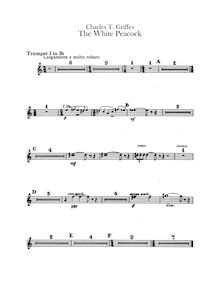 Partition trompette 1, 2, 3 (B♭), Roman sketches, Griffes, Charles Tomlinson