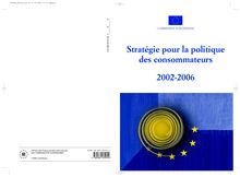 Stratégie pour la politique des consommateurs 2002-2006