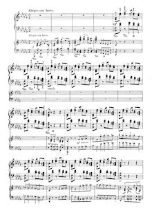 Partition , Allegro con fuoco, Piano Concerto No.1, Op.23, B♭ minor
