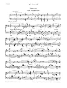 Partition complète (S.138), Mazeppa, D minor, Liszt, Franz par Franz Liszt
