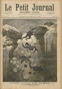 LE PETIT JOURNAL SUPPLEMENT ILLUSTRE  N° 87 du 23 juillet 1892