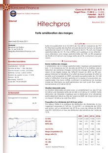 Flash HItechpros - Bienvenue sur Euroland Finance.com