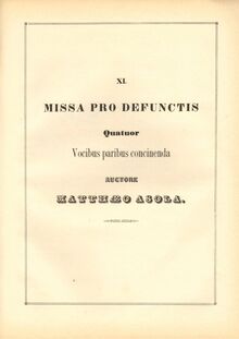 Partition Introitus: Requiem aeternam (color), Missa pro Defunctis
