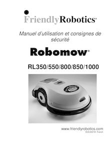 Manue d’utilisation et consignes de sécurité - Robomow  RL850