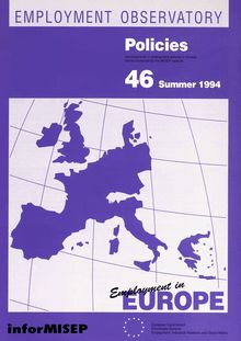 EMPLOYMENT OBSERVATORY Policies. 46 Summer 1994