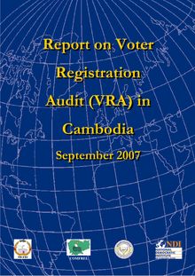 REPORT ON VOTER REGISTER AUDIT