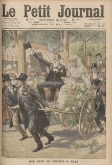 LE PETIT JOURNAL SUPPLEMENT ILLUSTRE  N° 1017 du 15 mai 1910