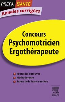 Annales corrigées Concours Psychomotricien Ergothérapeute