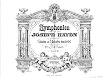 Partition complète, Symphony No.85 en B♭ major, “La Reine”, Sinfonia No.85, “The Queen (of France)”