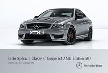 Catalogue Mercedes Classe C Coupé 63 AMG Edition 507