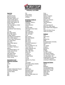Industry List 2009