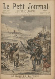 LE PETIT JOURNAL SUPPLEMENT ILLUSTRE  N° 532 du 27 janvier 1901