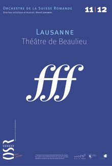 Lausanne Théâtre de Beaulieu