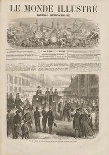LE MONDE ILLUSTRE  N° 266 du 17 mai 1862