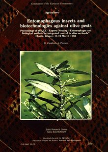 Entomophagous insects and biotechnologies against olive pests