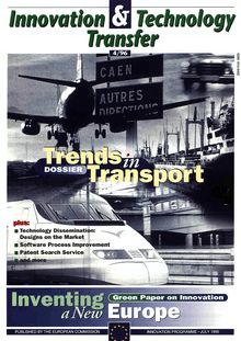 Innovation & Technology Transfer 4/96. Dossier Trends in Transport