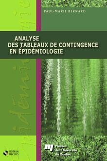 Analyse des tableaux de contingence en épidémiologie