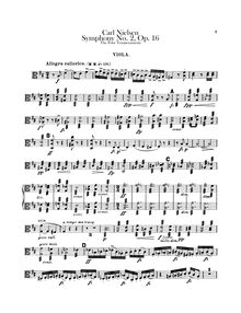 Partition altos, Symphony No. 2, Op.16 De Fire Temperamenter, The Four Temperaments