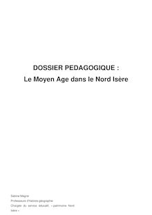Dossier pédagogique - Le Moyen Age en Nord Isère