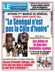 Le Quotidien d Abidjan n°4296 - Du jeudi 2 février 2023