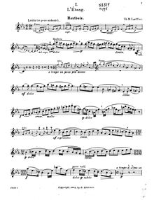 Partition hautbois , partie, Two Rhapsodies pour hautbois, viole de gambe, et Piano