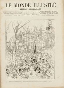 LE MONDE ILLUSTRE  N° 1456 du 21 février 1885
