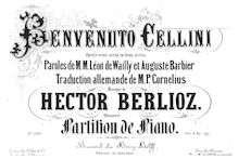 Partition Preliminaries - Act I, Benvenuto Cellini, opéra semi-seria
