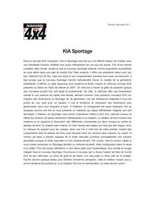 KIA Sportage