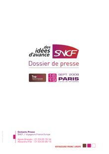 Contacts Presse SNCF / Voyageurs France Europe Agnès Grisoglio ...